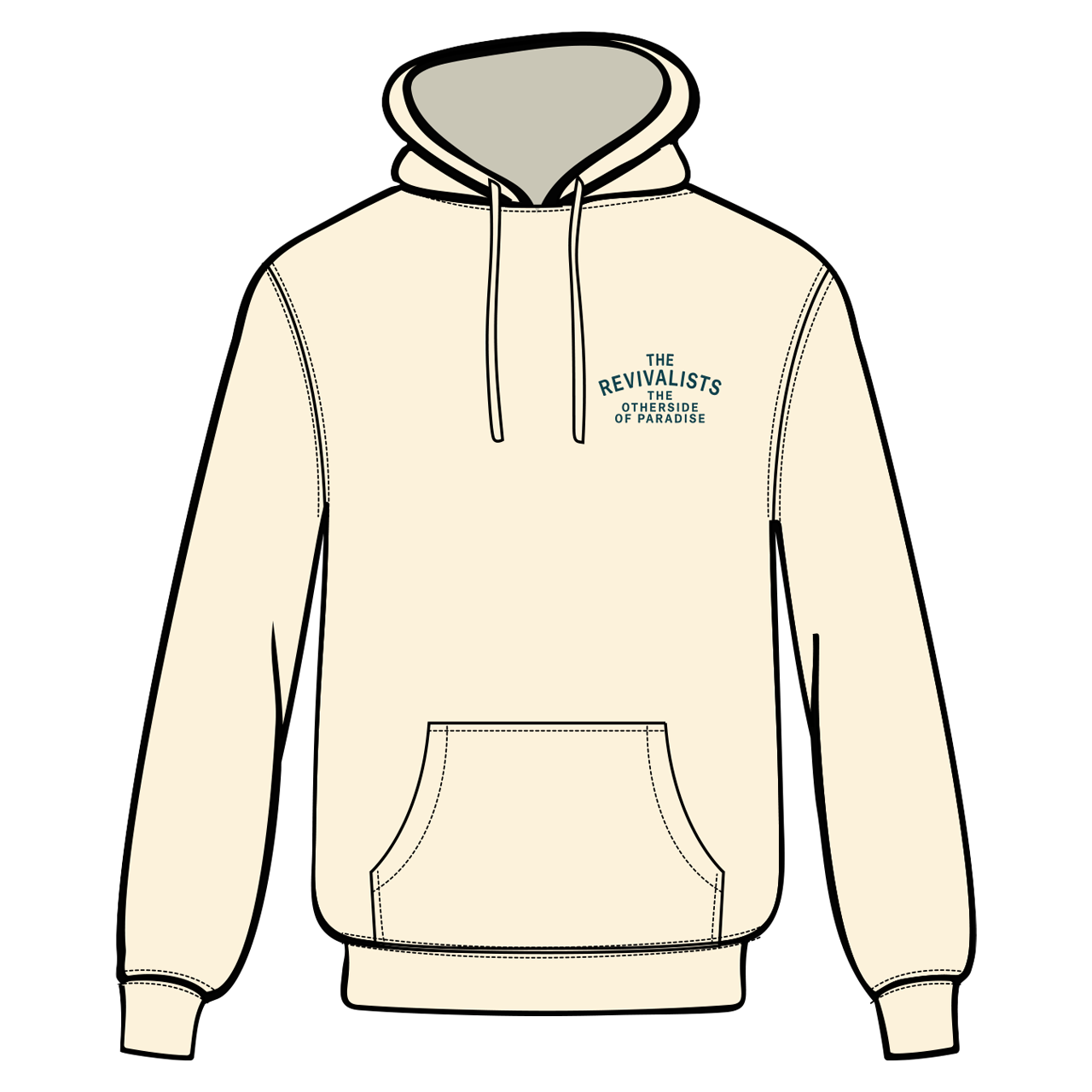 (PRE-ORDER) Otherside of Paradise at Sea Diver Hoodie (Yellow)