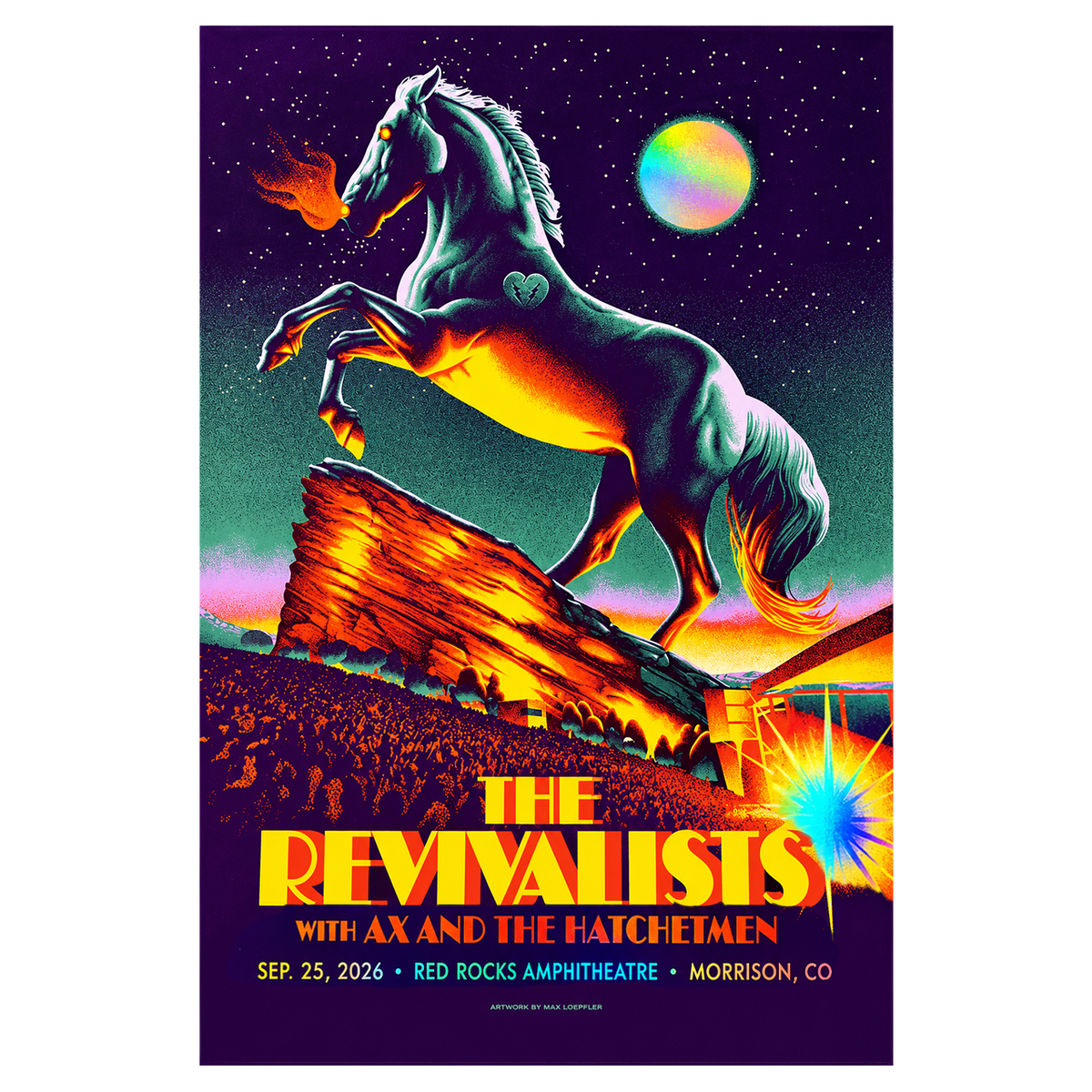 2026 Red Rocks Posters