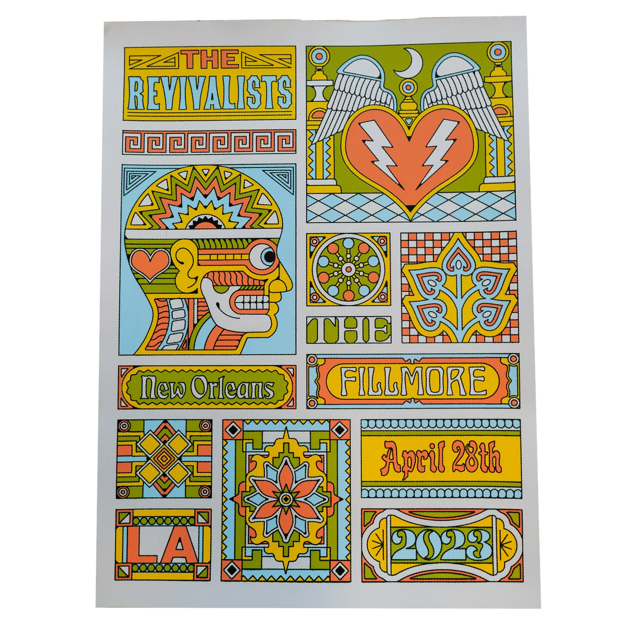 The Fillmore New Orleans 2023 Poster - Foil Print (SIGNED)