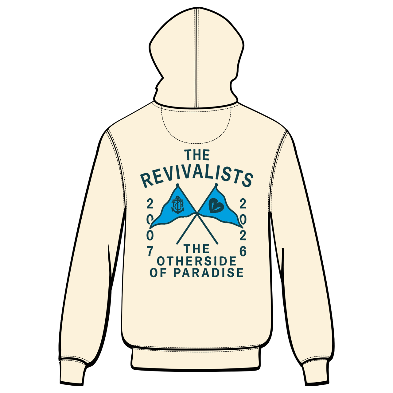 (PRE-ORDER) Otherside of Paradise at Sea Diver Hoodie (Yellow)