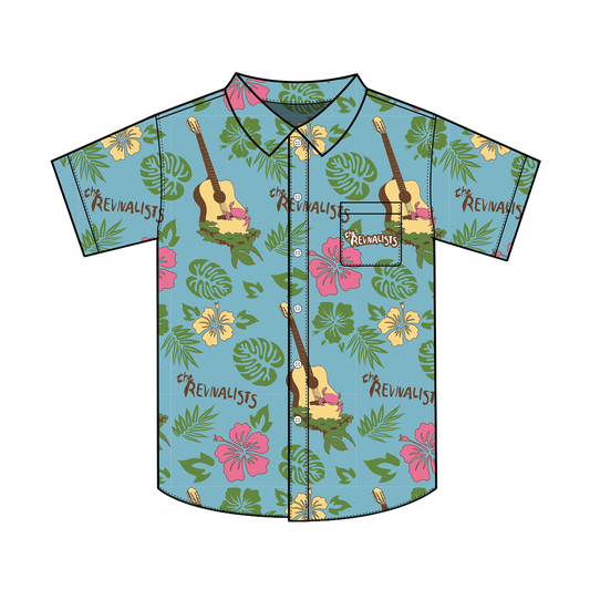 (PRE-ORDER) Otherside of Paradise At Sea Button Down Island Shirt