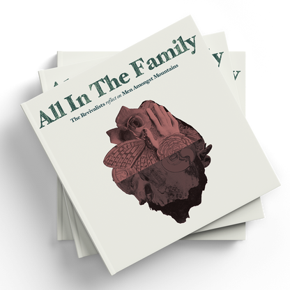 Stacked album covers.