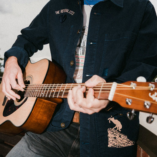 The Revivalists x Topo Designs Navy Utility Jacket