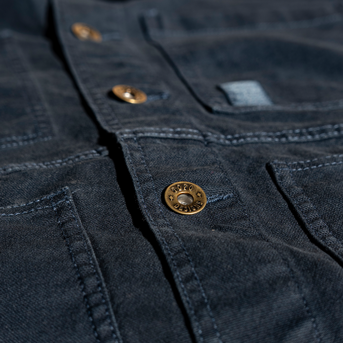 The Revivalists x Topo Designs Navy Utility Jacket