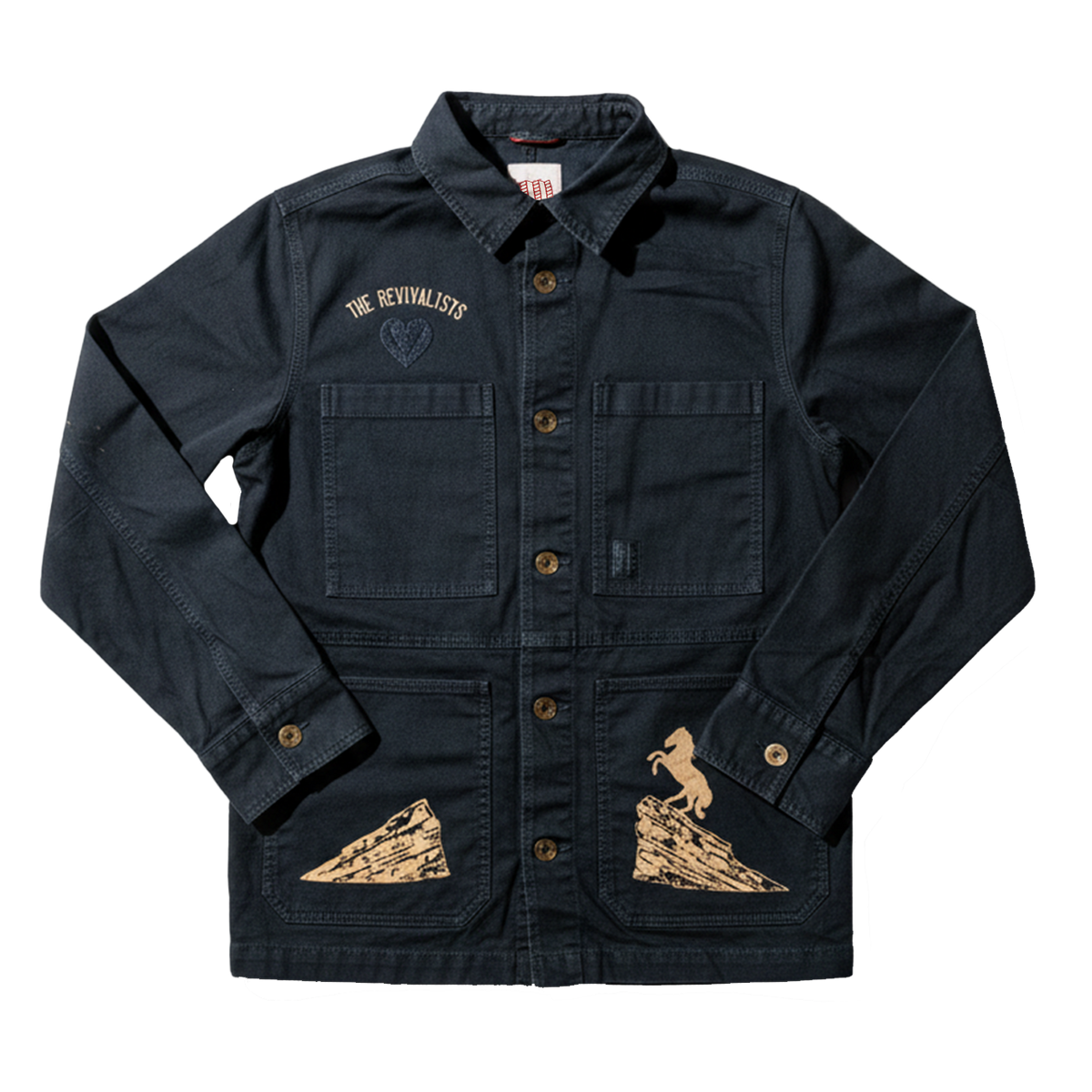 The Revivalists x Topo Designs Navy Utility Jacket