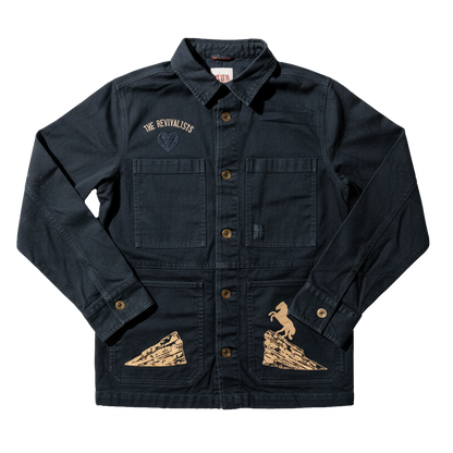 The Revivalists x Topo Designs Navy Utility Jacket