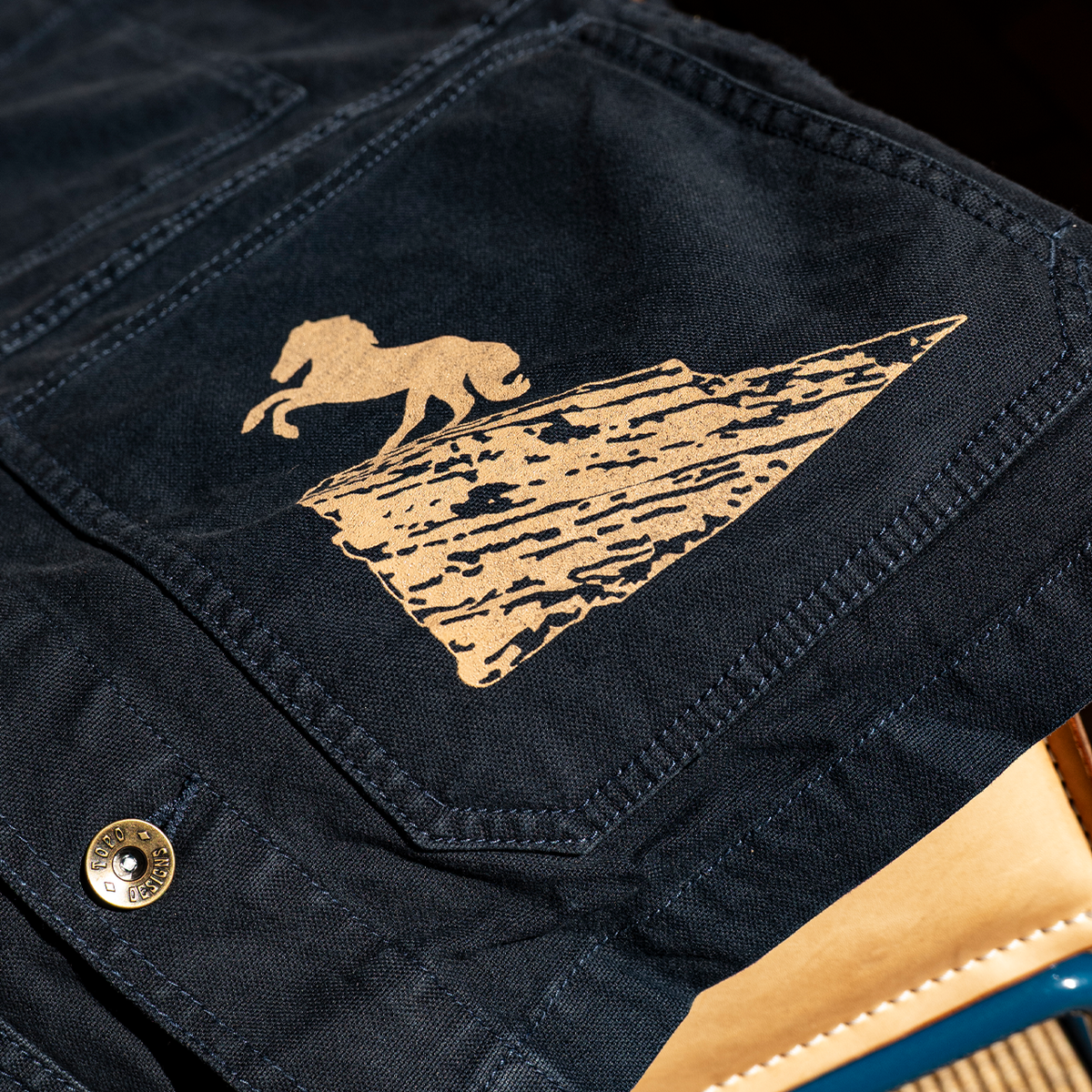 The Revivalists x Topo Designs Navy Utility Jacket