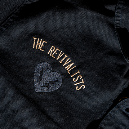 The Revivalists x Topo Designs Navy Utility Jacket