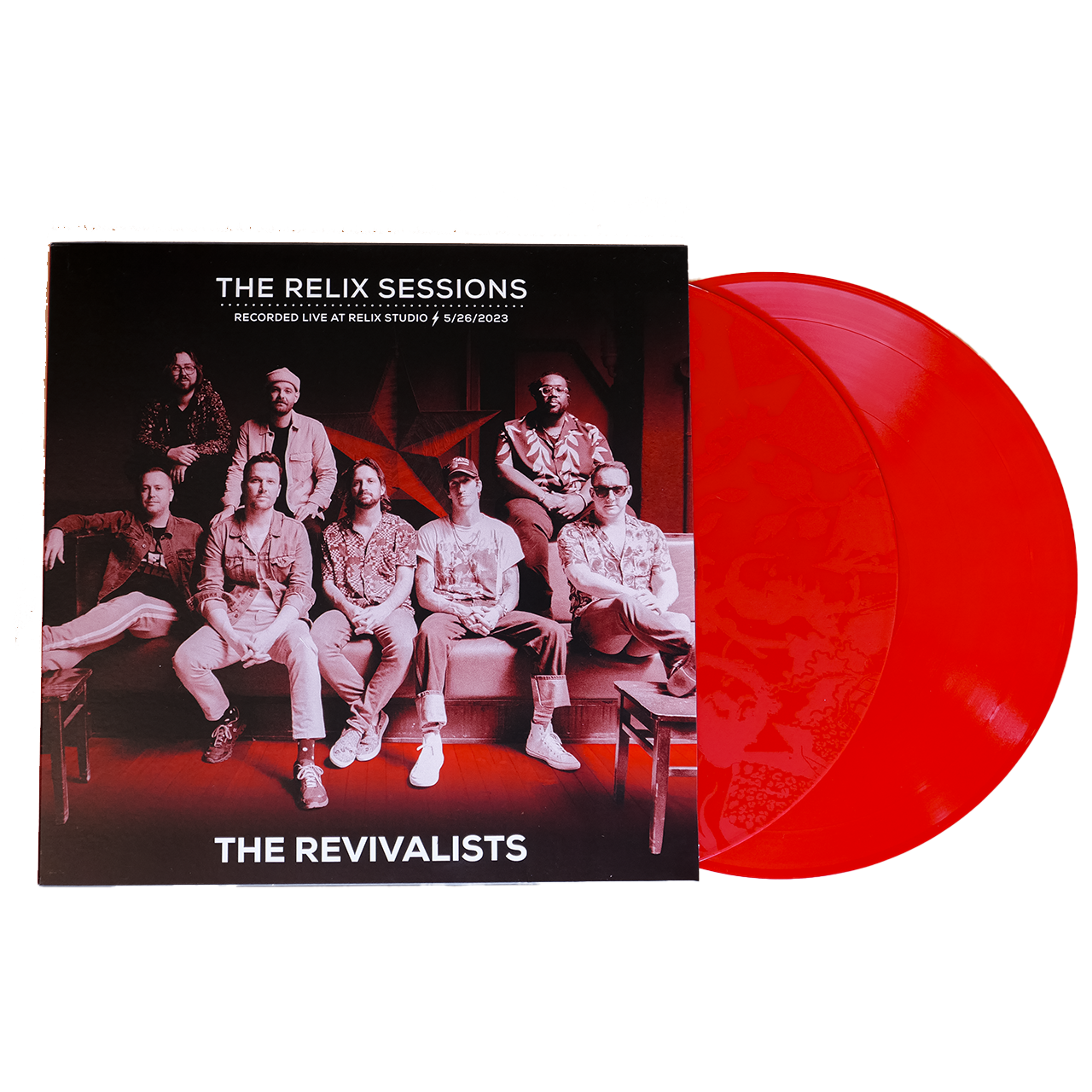 The Revivalists’ ’The Relix Sessions’ vinyl record.